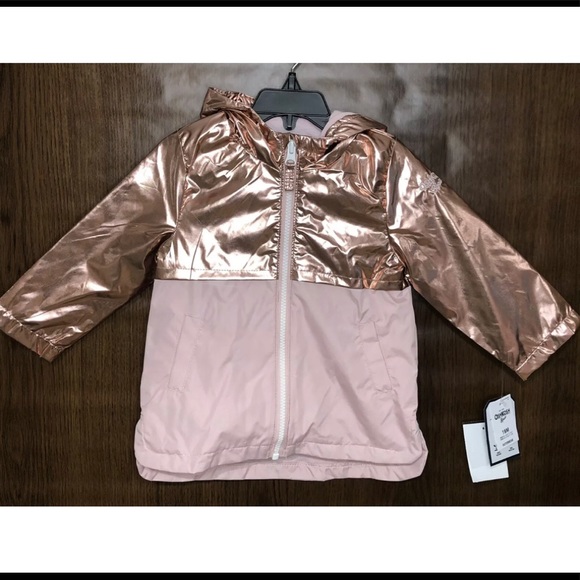 🎀OSHKOSH girls Jacket W/hoodie - Picture 2 of 7